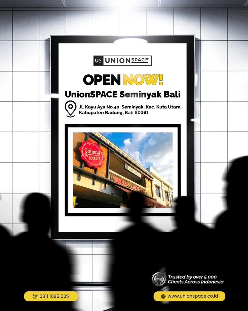 UnionSpace Seminyak Bali resmi dibuka di Jalan Kayu Aya, coworking space dan virtual office strategis di pusat Seminyak Bali